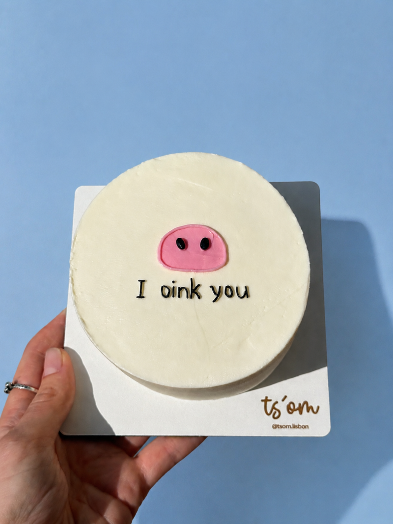 I oink you