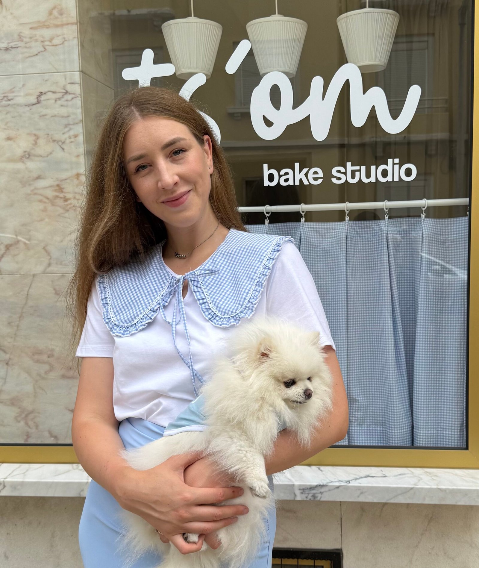 Diana at the TS'OM studio